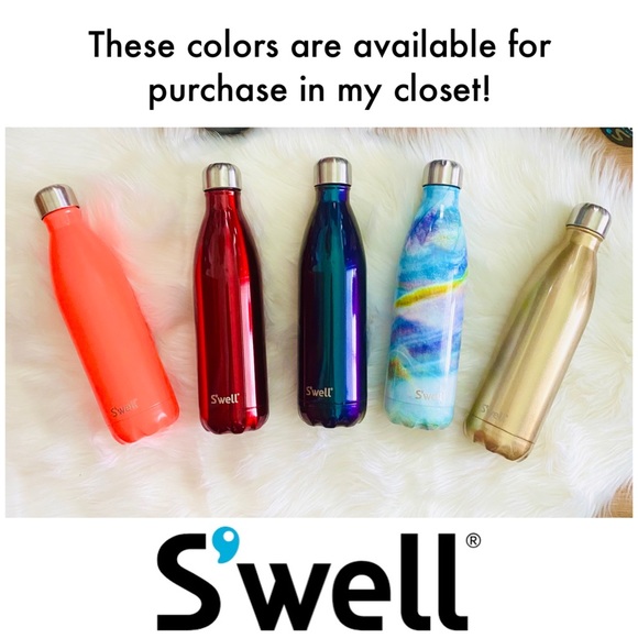 S’well Turquoise Blue 17oz Water Bottle NWT - Picture 7 of 7